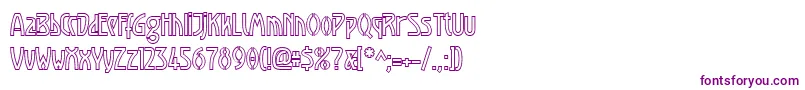 Luxembourg1910Contur Font – Purple Fonts