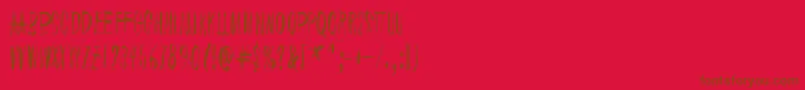 Lisätietoja BbbzWowAlternativeFacts.-fontista BbbzWowAlternativeFacts.-fontti – ruskeat fontit punaisella taustalla