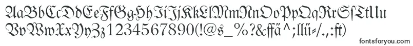 Linotypelutherschefrakturdfr Font – Cats Fonts