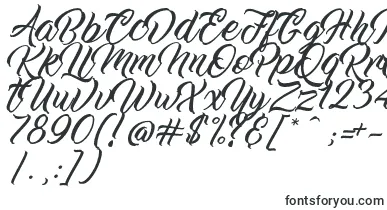 WorkInProgress font – uppercase Fonts