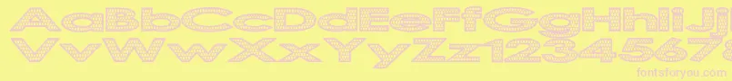 More about ScalingTheDragon Font ScalingTheDragon Font – Pink Fonts on Yellow Background