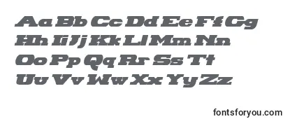 HackneyBlockItalic Font