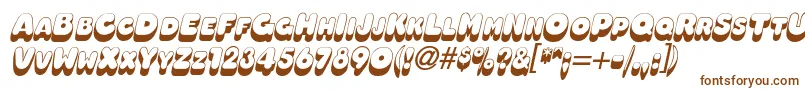 OleadashadowscapssskBolditalic Font – Brown Fonts