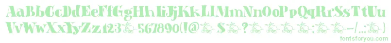 DkAardvarkDreams Font – Green Fonts