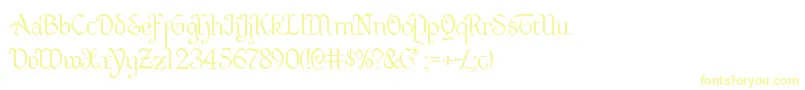 Quillswordlight Font – Yellow Fonts