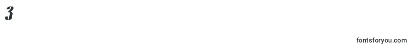 ContextHeavy Font – Fonts for Digit 3