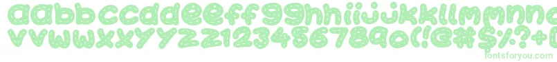 KawaiiStitch Font – Green Fonts