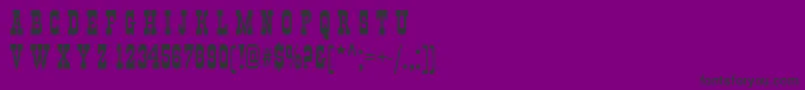 Más sobre la fuente Italianskyd fuente Italianskyd – Fuentes Negras Sobre Fondo Morado