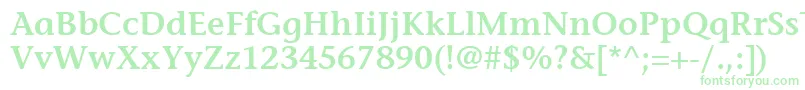 ItcStoneInformalLtSemibold Font – Green Fonts