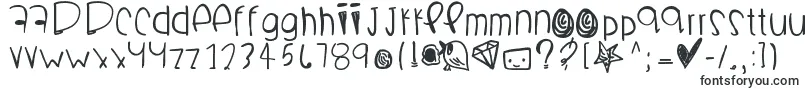 Шрифт Boomchakalaka – смешные шрифты