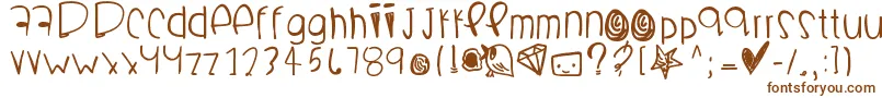 Boomchakalaka Font – Brown Fonts