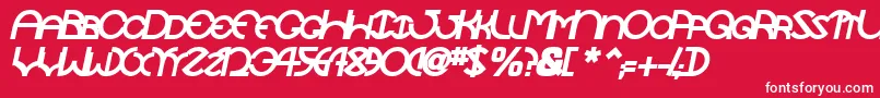 Más sobre la fuente TocopillascapssskBolditalic fuente TocopillascapssskBolditalic – Fuentes Blancas Sobre Fondo Rojo