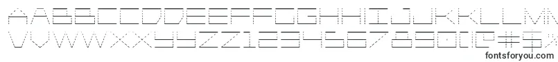 フォントPlayer1upgrad – フォントの図形