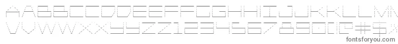 Шрифт Player1upgrad – серые шрифты