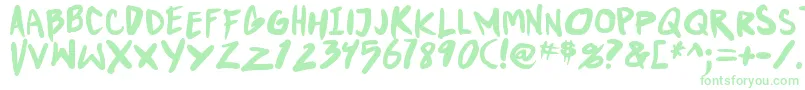 PunkboyTbsBold Font – Green Fonts