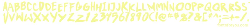 PunkboyTbsBold Font – Yellow Fonts