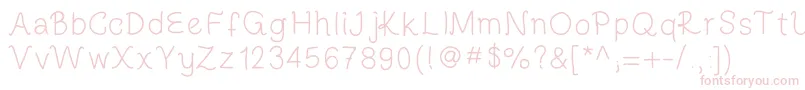 Leparisien-Schriftart – Rosa Schriften