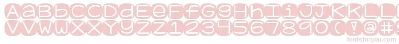 Шрифт Kggeronimoblocks – розовые шрифты