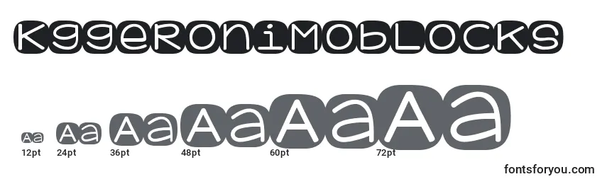 Kggeronimoblocks Font Sizes