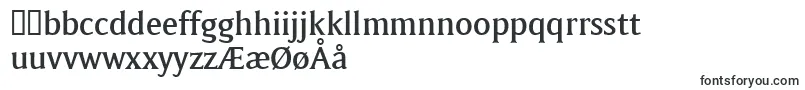 MementoSemibold-fontti – tanskankieliset fontit