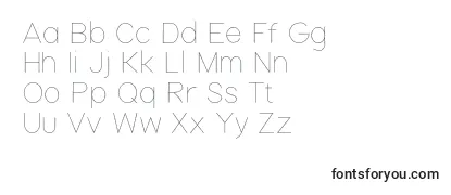 Nordicahairline Font