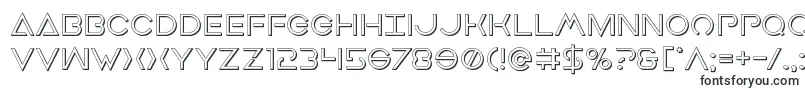 Шрифт Earthorbiter3D – шрифты, начинающиеся на E