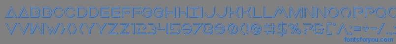 More about Earthorbiter3D Font Earthorbiter3D Font – Blue Fonts on Gray Background