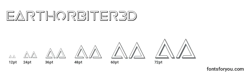 Earthorbiter3D Font Sizes