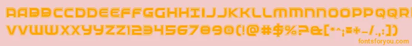 More about Fedserviceacad Font Fedserviceacad Font – Orange Fonts on Pink Background