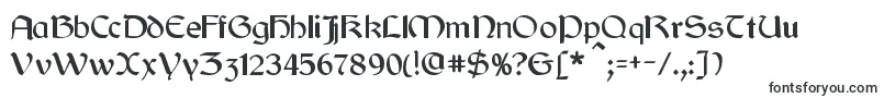 Шрифт Cyrodiil – кельтские шрифты