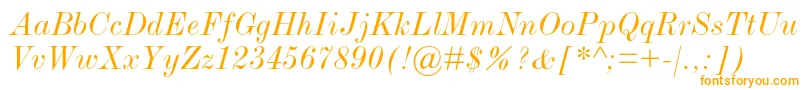 ModernmtstdExtendeditalic Font – Orange Fonts