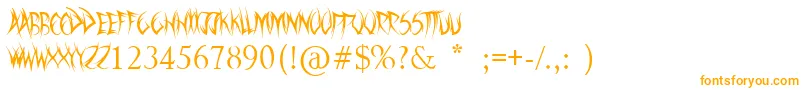 SwordThrasher Font – Orange Fonts
