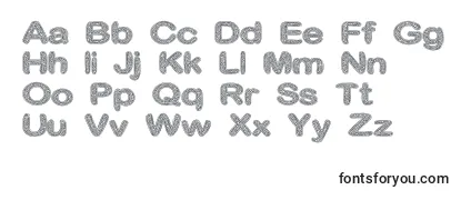 Review of the CrinkleCutGlass Font