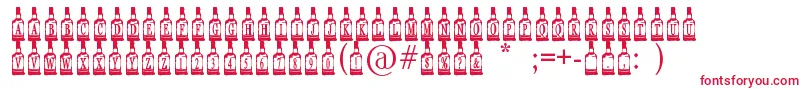 WhiskeyBottle Font – Red Fonts