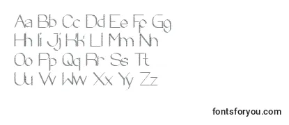 ZebraCross-fontti