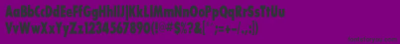 Weitere Informationen zur BouganBlackcondensedSsiExtraBoldCondensed-Schriftart BouganBlackcondensedSsiExtraBoldCondensed-Schriftart – Schwarze Schriften auf violettem Hintergrund