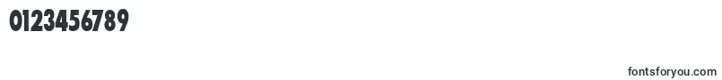 BouganBlackcondensedSsiExtraBoldCondensed Font – Fonts for Numbers and Digits