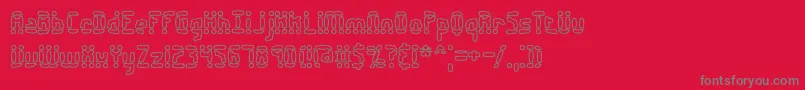 Подробнее о шрифте AmalgamateOBrk Шрифт AmalgamateOBrk – серые шрифты на красном фоне