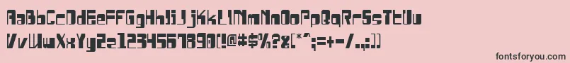 Saiba mais sobre a fonte DrosselmeyerCondensed Fonte DrosselmeyerCondensed – fontes pretas em um fundo rosa