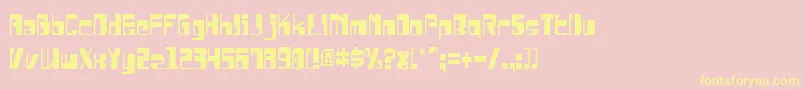 More about DrosselmeyerCondensed Font DrosselmeyerCondensed Font – Yellow Fonts on Pink Background