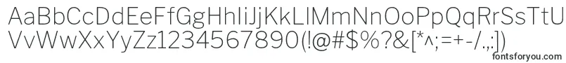 LibrefranklinThin-Schriftart – Schriften für Adobe Reader