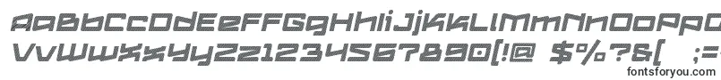 Czcionka Logofontik4fStripesItalic – zaawansowane technologicznie czcionki