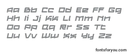 Шрифт Logofontik4fStripesItalic