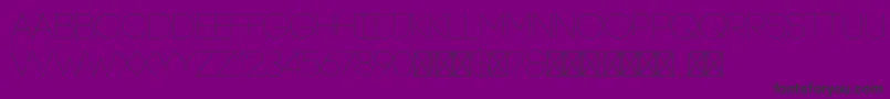 CodeLight-fontti – mustat fontit violetilla taustalla