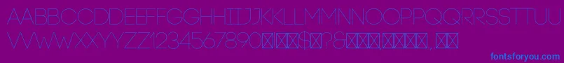 CodeLight-Schriftart – Blaue Schriften auf violettem Hintergrund