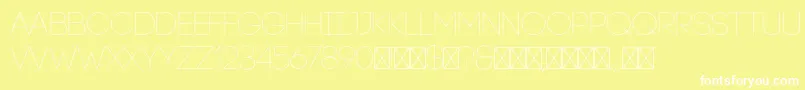 Шрифт CodeLight – белые шрифты на жёлтом фоне