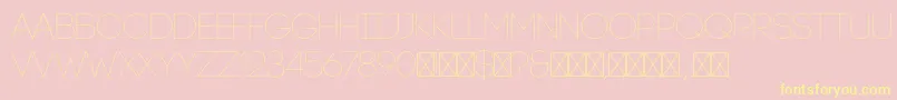 CodeLight Font – Yellow Fonts on Pink Background