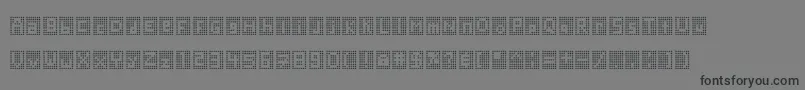Saiba mais sobre a fonte Blockstar Fonte Blockstar – fontes pretas em um fundo cinza