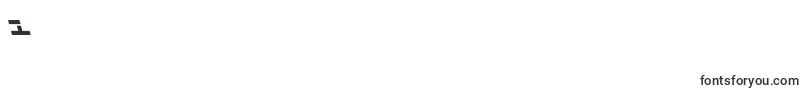 Freeagentboldleft Font – Fonts for Digit 1
