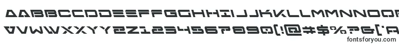 Шрифт Freeagentboldleft – квадратные шрифты